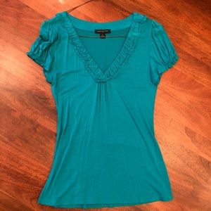 Banana Republic Teal V Neck